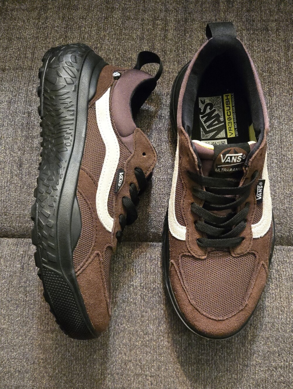 Vans Eco Ultrarange Neo Vr Women Size 8.5 Potting Soil Black Vr3cush 062026